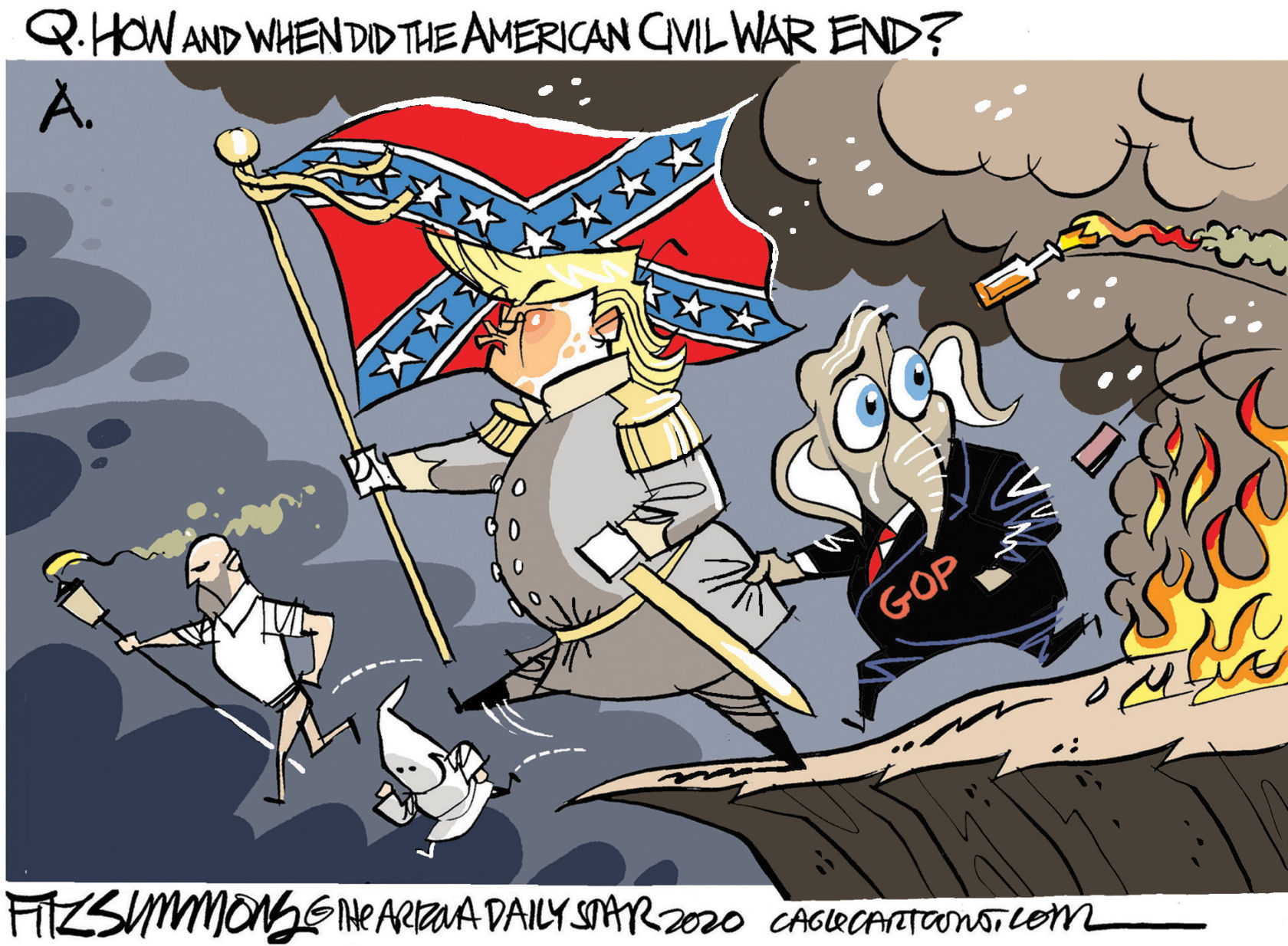 Daily Fitz Cartoon: History Quiz